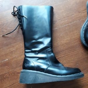 Dr Martin wedge boots